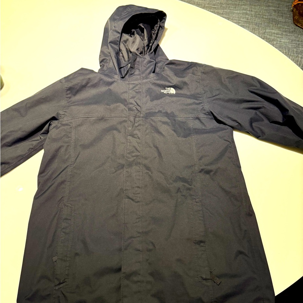 North Face Boys rain coat